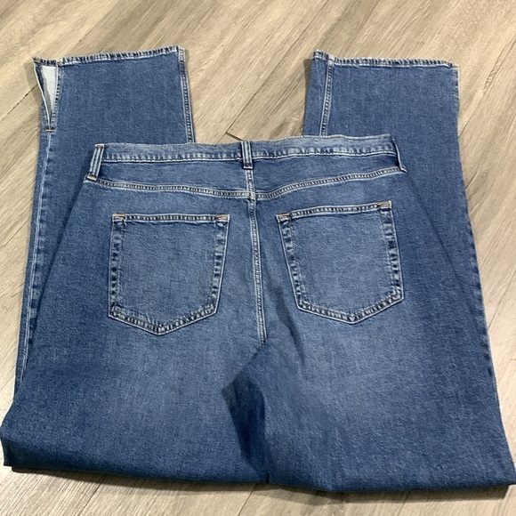 GAP High Rise ’90s Loose Medium Wash Stretch Jeans size 33/16 Tall - Picture 4 of 14